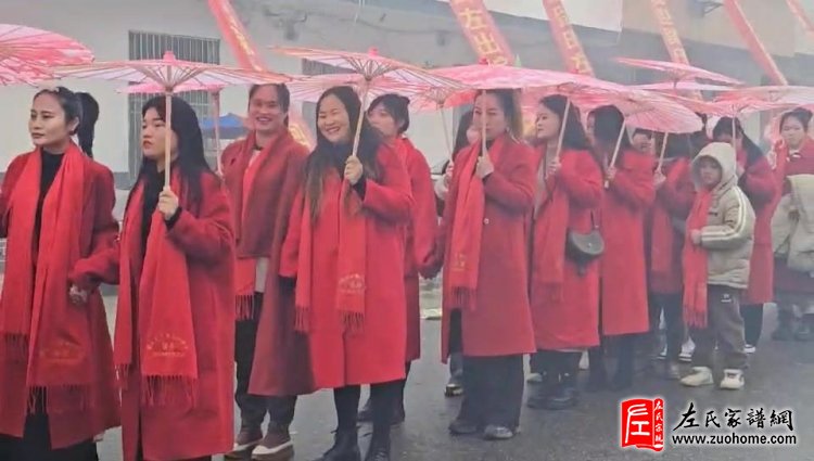 江西九江留田左村外嫁金花回娘家活动