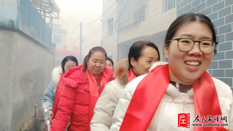 江西逢桥左坊爱日堂左氏出嫁女回娘家活动